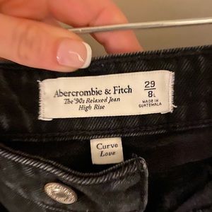 Abercrombie and Fitch Curve Love Extra Long Jeans